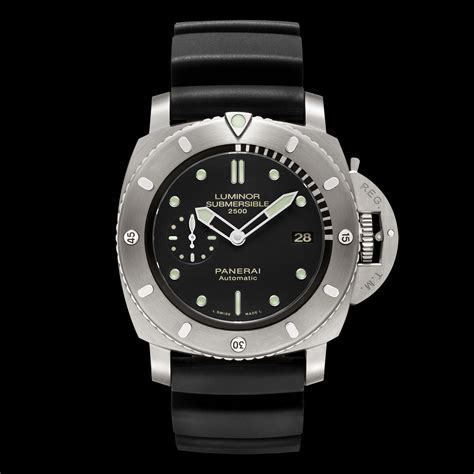 panerai 364|Luminor Submersible 1950 2500m 3 Days Automatic Titanio.